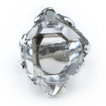 Herkimer Diamond Ring - Unique Piece -