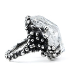 Herkimer Diamond Ring - Unique Piece -