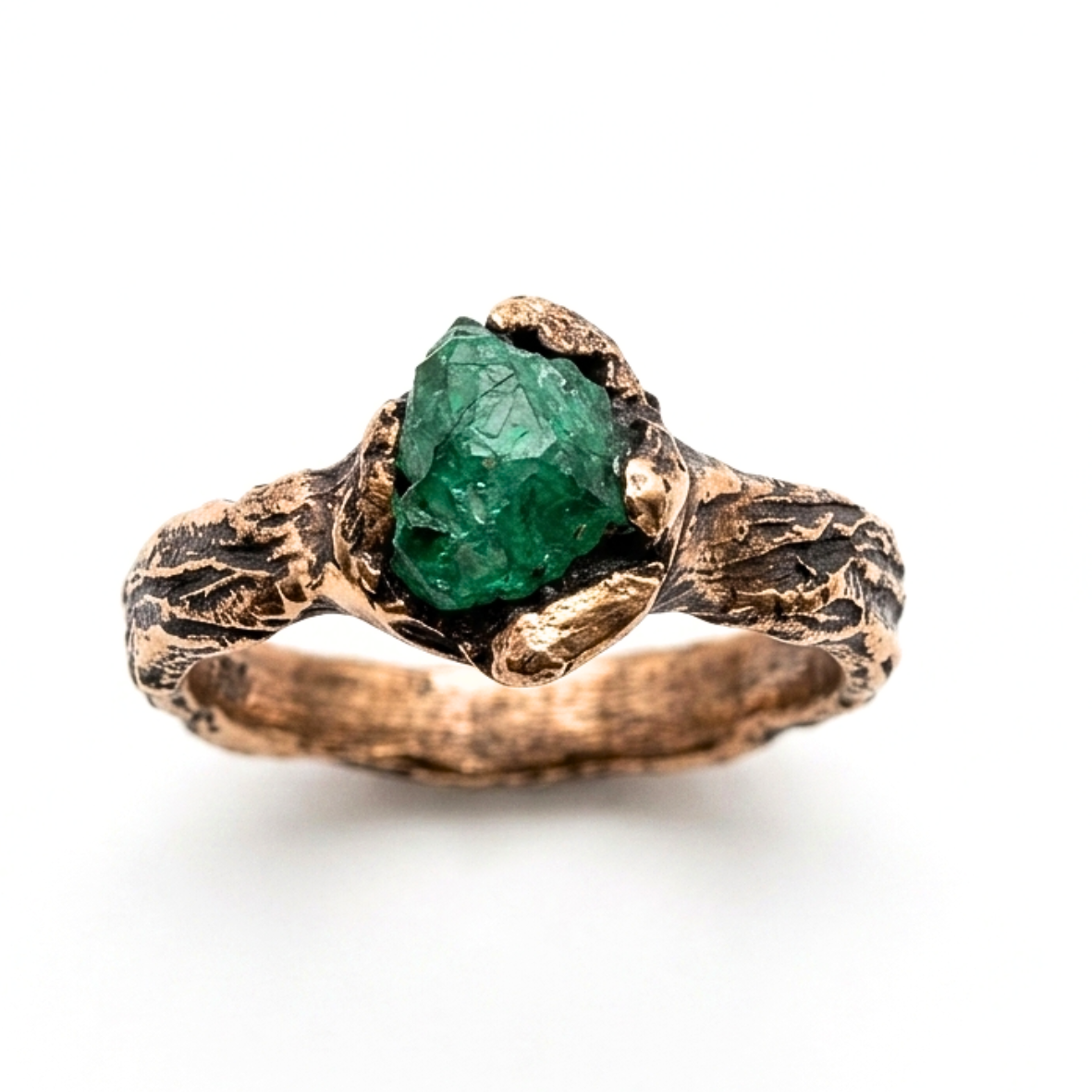 Dioptase Dainty Band - Made on Order -