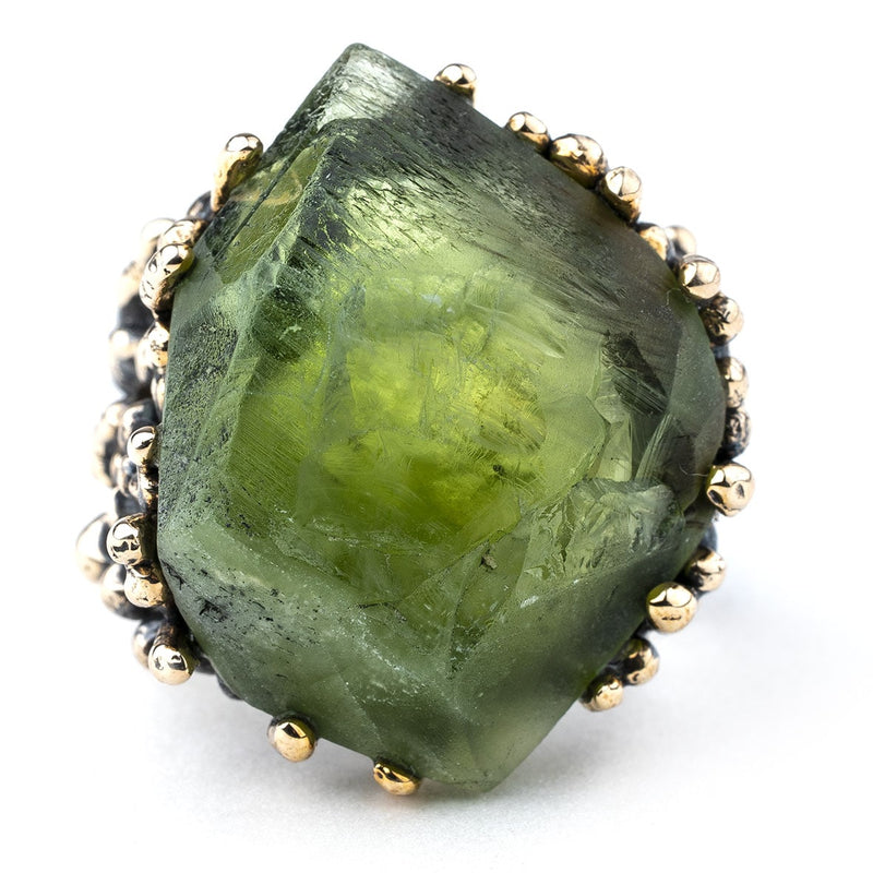 Peridot Statement Ring - Unique piece