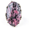 Rhodonite Statement Ring - One Of A Kind