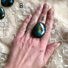 Labradorite Statement RIng _ Essential Design_One of A Kind