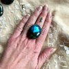 Labradorite Statement RIng _ Essential Design_One of A Kind