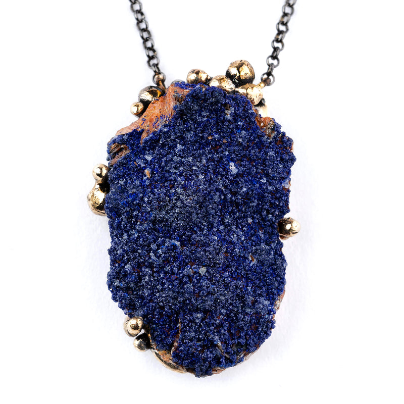 Azurite Necklace - One of a Kind