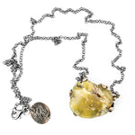 Yellow Opal Necklace - One Of a Kind